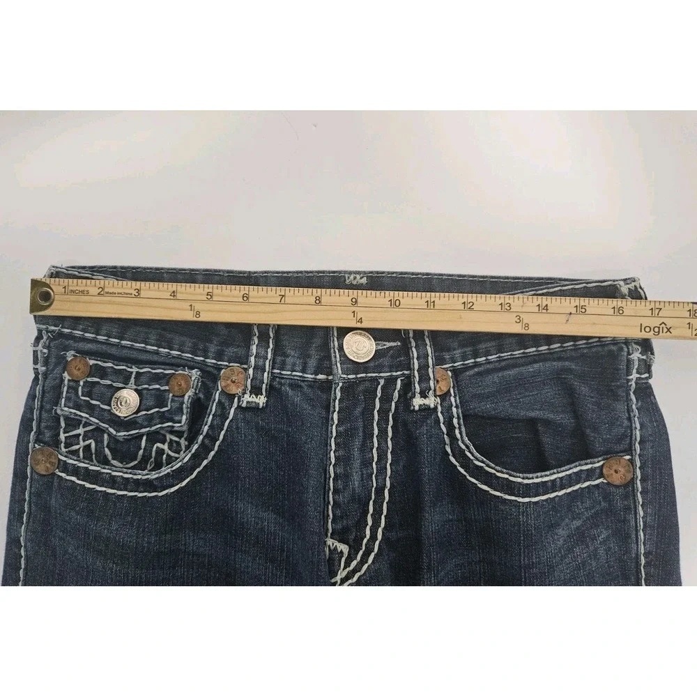 True Religion Men's World Tour Billy Super T Denim Jeans Made in USA 34x32